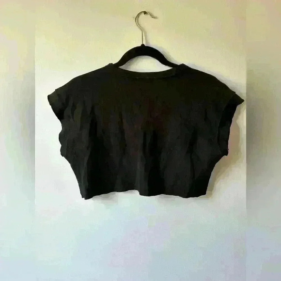 NWT AYBL  Training Crop Top - Black - Picture 6 of 6